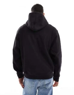 Carhartt WIP American Script Hoodie In Black For Men -Carhartt WIP Sales 206423096 3