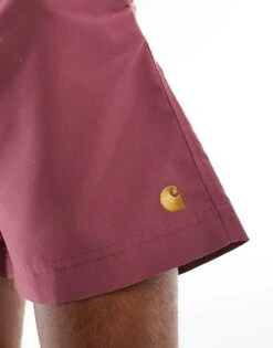 Carhartt WIP Chase Swim Short In Red For Men -Carhartt WIP Sales 206423153 3