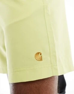Carhartt WIP Carhartt Chase Swim Shorts In Lime Green For Men 7 Carhartt WIP Carhartt Chase Swim Shorts In Lime Green For Men -Carhartt WIP Sales 206423244 3