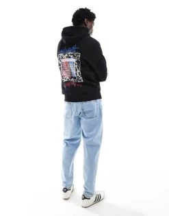 Carhartt WIP Stereo Graphic Hoodie In Black For Men 7 Carhartt WIP Stereo Graphic Hoodie In Black For Men -Carhartt WIP Sales 206423390 3