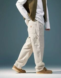 Carhartt WIP Co-ord Walter Double Knee Trouser In Light Beige For Men Cream 7 Carhartt WIP Co-ord Walter Double Knee Trouser In Light Beige For Men Cream -Carhartt WIP Sales 206423474 2