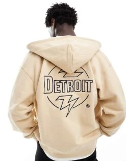 Carhartt WIP Carhattt WIP Blazer Graphic Back Hoodie In Sand For Men Beige -Carhartt WIP Sales 206423543 1 beige 1