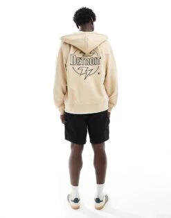 Carhartt WIP Carhattt WIP Blazer Graphic Back Hoodie In Sand For Men Beige -Carhartt WIP Sales 206423543 4