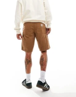 Carhartt WIP Single Knee Carpenter Short In Brown For Men 11 Carhartt WIP Single Knee Carpenter Short In Brown For Men -Carhartt WIP Sales 206423584 1 brown 1