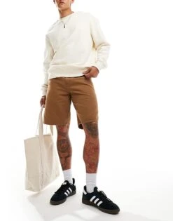 Carhartt WIP Single Knee Carpenter Short In Brown For Men 9 Carhartt WIP Single Knee Carpenter Short In Brown For Men -Carhartt WIP Sales 206423584 4