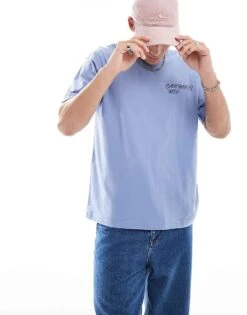 Carhartt WIP Gelato Graphic Back T-shirt In Blue For Men 8 Carhartt WIP Gelato Graphic Back T-shirt In Blue For Men -Carhartt WIP Sales 206423591 4