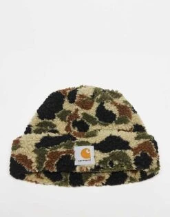 Carhartt WIP Prentis Beanie In Camo For Unisex Brown -Carhartt WIP Sales 206637476 1 brown 1