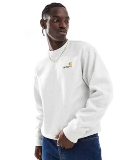 Carhartt WIP American Script Sweatshirt -Carhartt WIP Sales 206637489 1 grey 1