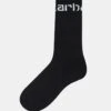 Carhartt WIP Logo Socks In Black For Men