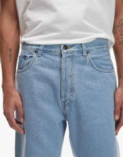 Carhartt WIP Landon Loose Tapered Fit Jeans In Light Bleached Blue For Men 9 Carhartt WIP Landon Loose Tapered Fit Jeans In Light Bleached Blue For Men -Carhartt WIP Sales 206637845 4