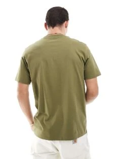 Carhartt WIP Script T-shirt In Green For Men -Carhartt WIP Sales 206637862 3