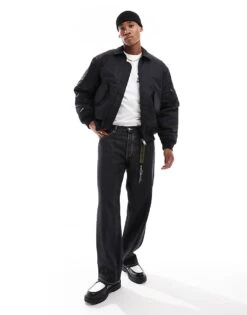 Carhartt WIP Olten Bomber Jacket In Black For Men -Carhartt WIP Sales 206637947 1 black 1