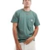 Carhartt WIP Pocket T-shirt In Green For Men