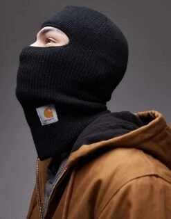 Carhartt WIP Storm Face Mask In Black For Men -Carhartt WIP Sales 206638142 1 black 1