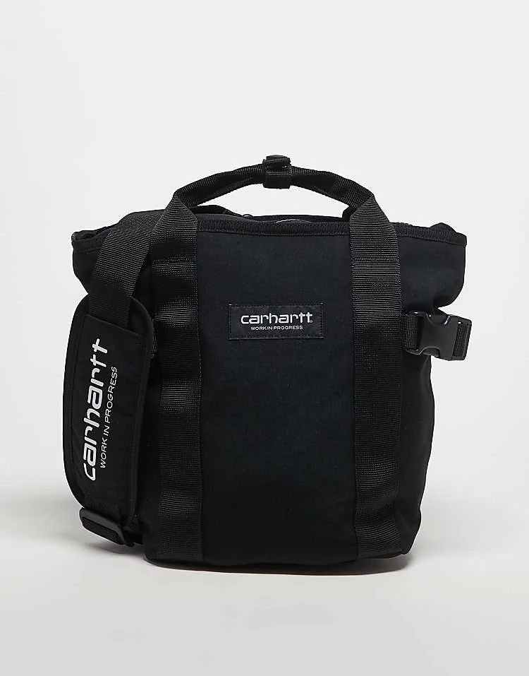 Carhartt WIP Kayton Cross Body Bag In Black For Men 1 Carhartt WIP Kayton Cross Body Bag In Black For Men
