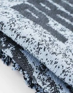 Carhartt WIP Floral Printed Blanket In Grey For Unisex Black -Carhartt WIP Sales 206638221 3