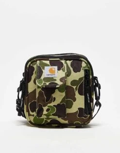 Carhartt WIP Essentials Small Dove Bag In Camo Green For Unisex 7 Carhartt WIP Essentials Small Dove Bag In Camo Green For Unisex -Carhartt WIP Sales 206638305 1 green 1