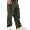 Carhartt WIP Tracker Relaxed Fit Trousers In Green For Men