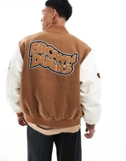 Carhartt WIP Ducks Bomber Jacket In Brown For Men -Carhartt WIP Sales 206638789 4