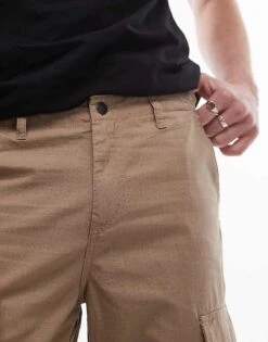 Carhartt WIP Regular Fit Cargo Trousers In Beige For Men 9 Carhartt WIP Regular Fit Cargo Trousers In Beige For Men -Carhartt WIP Sales 206638804 4