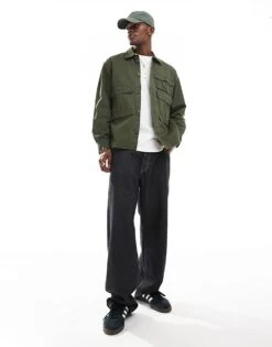 Carhartt WIP Long Sleeve Tracker Shirt In Khaki For Men