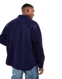 Carhartt WIP Long Sleeve Flint Shirt In Purple For Men -Carhartt WIP Sales 206638927 4