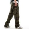 Carhartt WIP Duck Cargo Regular Fit Trousers In Green For Men