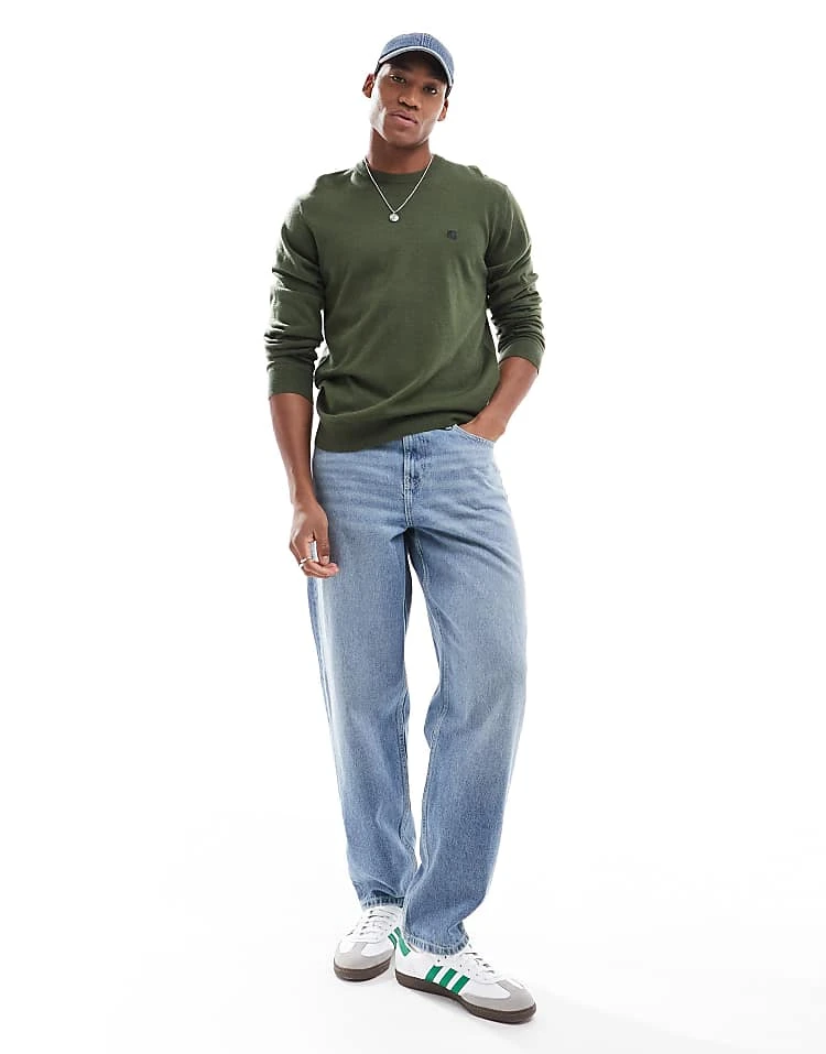 Carhartt WIP Madison Jumper In Green For Men 2 Carhartt WIP Madison Jumper In Green For Men - Image 2