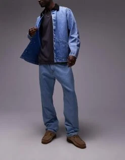 Carhartt WIP Nolan Relaxed Straight Leg Jeans In Dark Blue For Men -Carhartt WIP Sales 206639189 1 blue 1