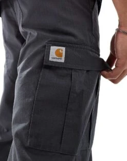 Carhartt WIP Aviation Slim Fit Trousers In Grey For Men 8 Carhartt WIP Aviation Slim Fit Trousers In Grey For Men -Carhartt WIP Sales 206639237 3