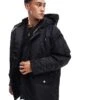 Carhartt WIP Olten Parka Jacket In Black For Men