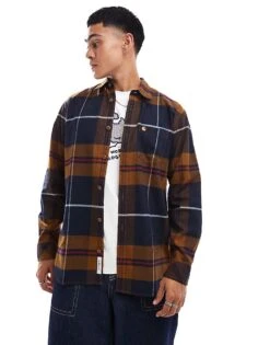 Carhartt WIP Long Sleeve Garnett Checked Shirt In Brown Multi For Men -Carhartt WIP Sales 206639285 1 multi 1