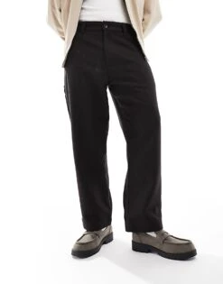 Carhartt WIP Truman Relaxed Fit Trousers In Dark Brown For Men 7 Carhartt WIP Truman Relaxed Fit Trousers In Dark Brown For Men -Carhartt WIP Sales 206639308 2