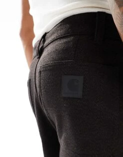 Carhartt WIP Truman Relaxed Fit Trousers In Dark Brown For Men 10 Carhartt WIP Truman Relaxed Fit Trousers In Dark Brown For Men -Carhartt WIP Sales 206639308 5