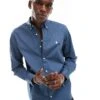 Carhartt WIP Long Sleeve Madison Shirt In Blue For Men