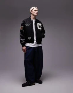 Carhartt WIP Ducks Bomber Jacket In Black For Men -Carhartt WIP Sales 206639413 3