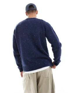 Carhartt WIP Anglistic Jumper In Blue For Men -Carhartt WIP Sales 206639428 4