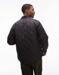 Carhartt WIP Myton Liner Quilted Jacket In Black For Men -Carhartt WIP Sales 206639492 3