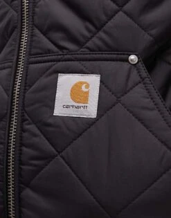 Carhartt WIP Myton Liner Quilted Jacket In Black For Men -Carhartt WIP Sales 206639492 4