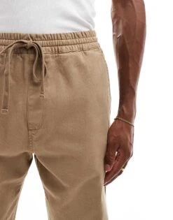 Carhartt WIP Floyde Relaxed Fit Trousers In Beige For Men -Carhartt WIP Sales 206639571 5