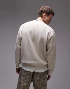 Carhartt WIP American Script Sweatshirt In White For Men -Carhartt WIP Sales 207290855 3