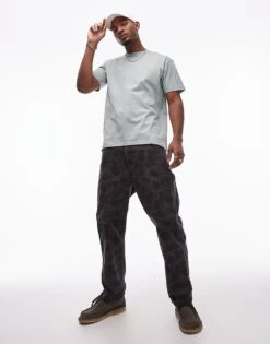 Carhartt WIP Short Sleeve Chase T-shirt In Mint Green For Men Light Green -Carhartt WIP Sales 207485826 3