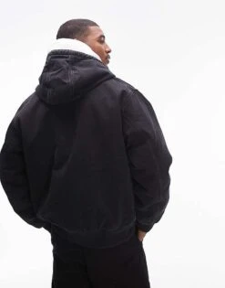 Carhartt WIP OG Active Rivet Jacket In Black For Men -Carhartt WIP Sales 207485850 4