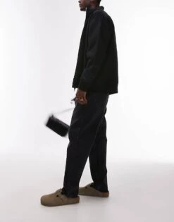 Carhartt WIP Newel Relaxed Tapered Jeans In Black For Men 8 Carhartt WIP Newel Relaxed Tapered Jeans In Black For Men -Carhartt WIP Sales 207485858 3