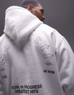 Carhartt WIP Greatest Hits Hoodie In White For Men 8 Carhartt WIP Greatest Hits Hoodie In White For Men -Carhartt WIP Sales 207485866 4