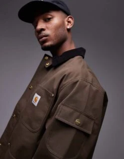 Carhartt WIP Clapton Jacket In Brown For Men