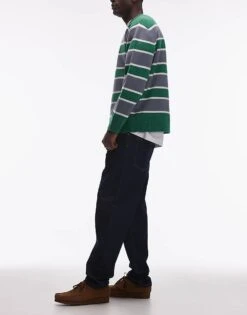 Carhartt WIP Newel Relaxed Tapered Jeans In Dark Wash For Men -Carhartt WIP Sales 207485914 3