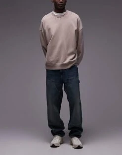 Carhartt WIP Double Knee Jeans In Vintage Wash For Men -Carhartt WIP Sales 207485960 1 vintagewash 1