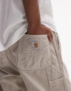 Carhartt WIP Flint Trouser In Cream For Men -Carhartt WIP Sales 207485968 4