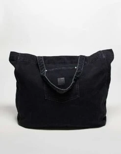 Carhartt WIP Rivet Tote Bag In Black For Unisex